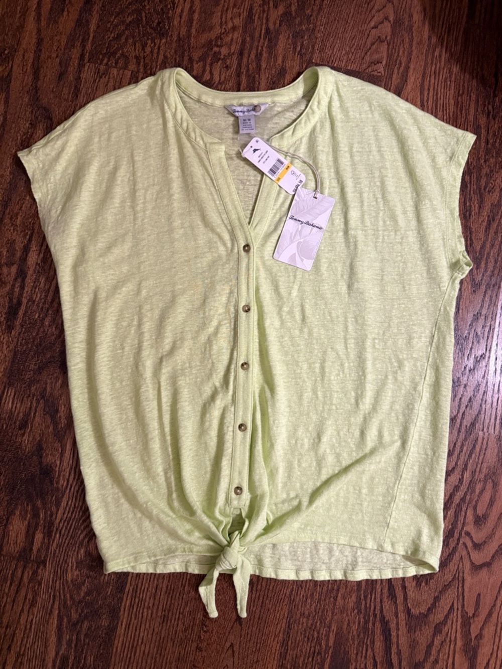 Tommy Bahama Linnea V-Neck Tie Shirt